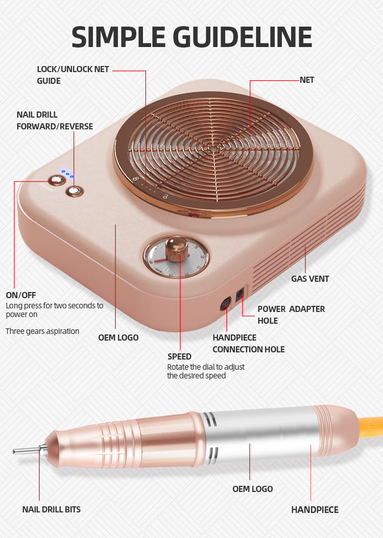 nail dust collector